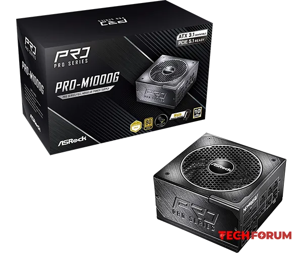 ASRock, 80 PLUS Gold sertifikalı PRO-MG serisi modüler güç kaynaklarını tanıttı - Görsel 3