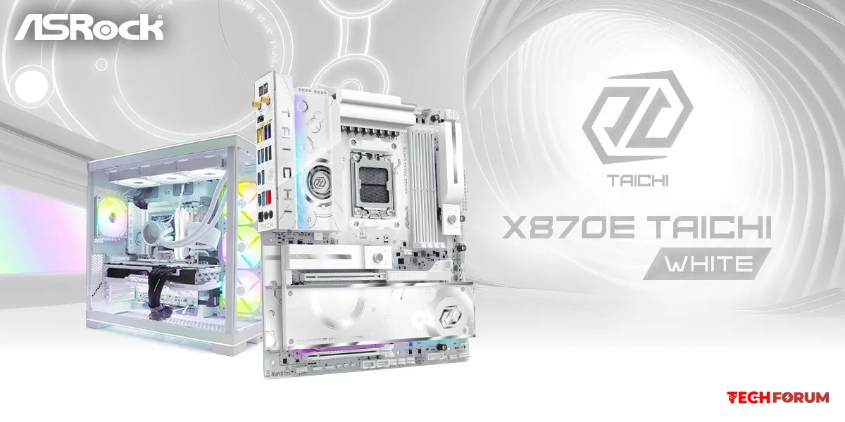 YunusSo - ASRock, tamamen beyaz tasarıma sahip yeni amiral gemisi anakartı X870E Taichi White modelini tanıttı. Hem yüksek performans hem de estetik sistem kurmak isteyen kullanıcıları hedefleyen model, üst düzey donanımıyla dikkat çekiyor. SRock, Taichi serisinin ilk tamamen beyaz anakartı olan X870E Taichi White'ı piyasaya sürdü. Artık Taichi'nin fütüristik estetiği daha hafif sistemlere de taşınabiliyor. ASRock X870E Taichi, 24+2+1 tasarımında uygulanan güçlü bir 27 fazlı güç kaynağına sahiptir. 110A güç elemanları kullanır. Anakart, en yeni Ryzen 9000 serisi de dahil olmak üzere tüm AMD AM5 işlemcilerini destekler. RAM için dört DIMM yuvası mevcuttur ve maksimum kapasite 256 GB'tır. 27 fazlı güç tasarımı, özellikle Ryzen 9000 serisi üst düzey işlemciler için oldukça güçlü bir altyapı sunuyor. Ekran kartları için iki adet PCIe 5.0 x16 yuvası mevcuttur, bu yuvalar x16 (tek ekran kartıyla) veya x8/x8 (iki ekran kartıyla) modlarında çalışabilir. Depolama aygıtları için üç adet M.2 yuvası bulunmaktadır: bir adet PCIe 5.0 x4 ve iki adet PCIe 4.0 x4. Ayrıca üç adet SATA 3 konektörü de mevcuttur. SATA sürücüler için RAID 0 ve RAID 1, NVMe sürücüler için ise RAID 0, RAID 1 ve RAID 10 desteği belirtilmiştir. Diğer özellikler arasında 10 Gbps ağ desteği, entegre Wi-Fi 7 (802.11be) ve 40 Gbps'ye kadar hızlara sahip iki adet USB4 Type-C bağlantı noktası yer alıyor. ASRock ayrıca, gelecekteki AM5 işlemciler için ürün yazılımı güncellemeleri için daha büyük bir 64 MB BIOS çipi de ekledi. Bu arada, X870 Taichi White, yeni Ryzen 9 9950X3D2 ile kutudan çıktığı gibi uyumludur. ASRock yeni anakartın fiyatını veya çıkış tarihini henüz açıklamadı, ancak ürün markanın internet sitesinde zaten listelenmiş durumda. Genel olarak X870E Taichi White, hem performans hem de görsellik isteyen kullanıcılar için üst segmentte konumlanan bir anakart olarak öne çıkıyor. - Görsel 1