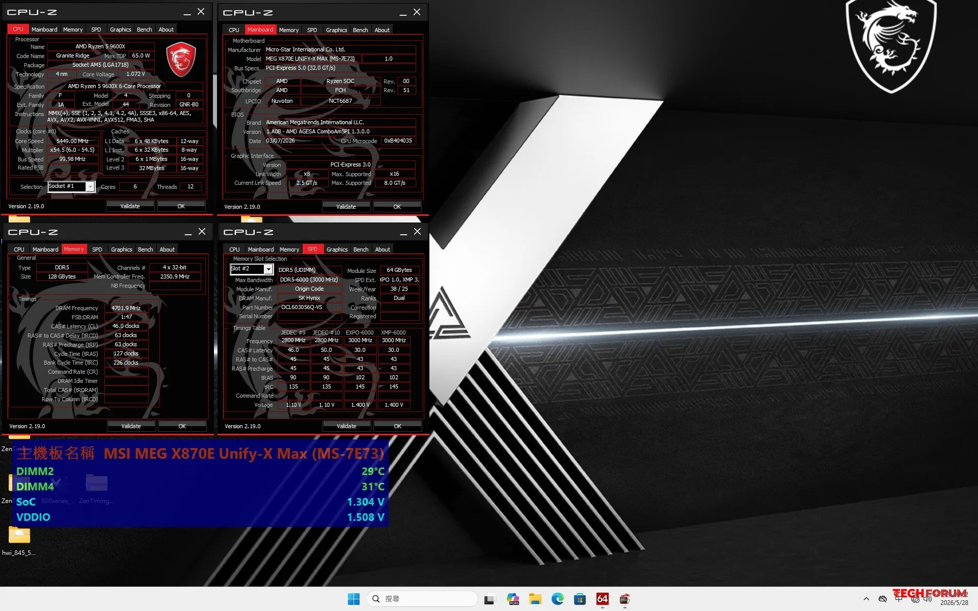 MSI Duyurdu AM5 Platformu 10.000 MT/s Barajını Yıkmaya Hazır - Görsel 1