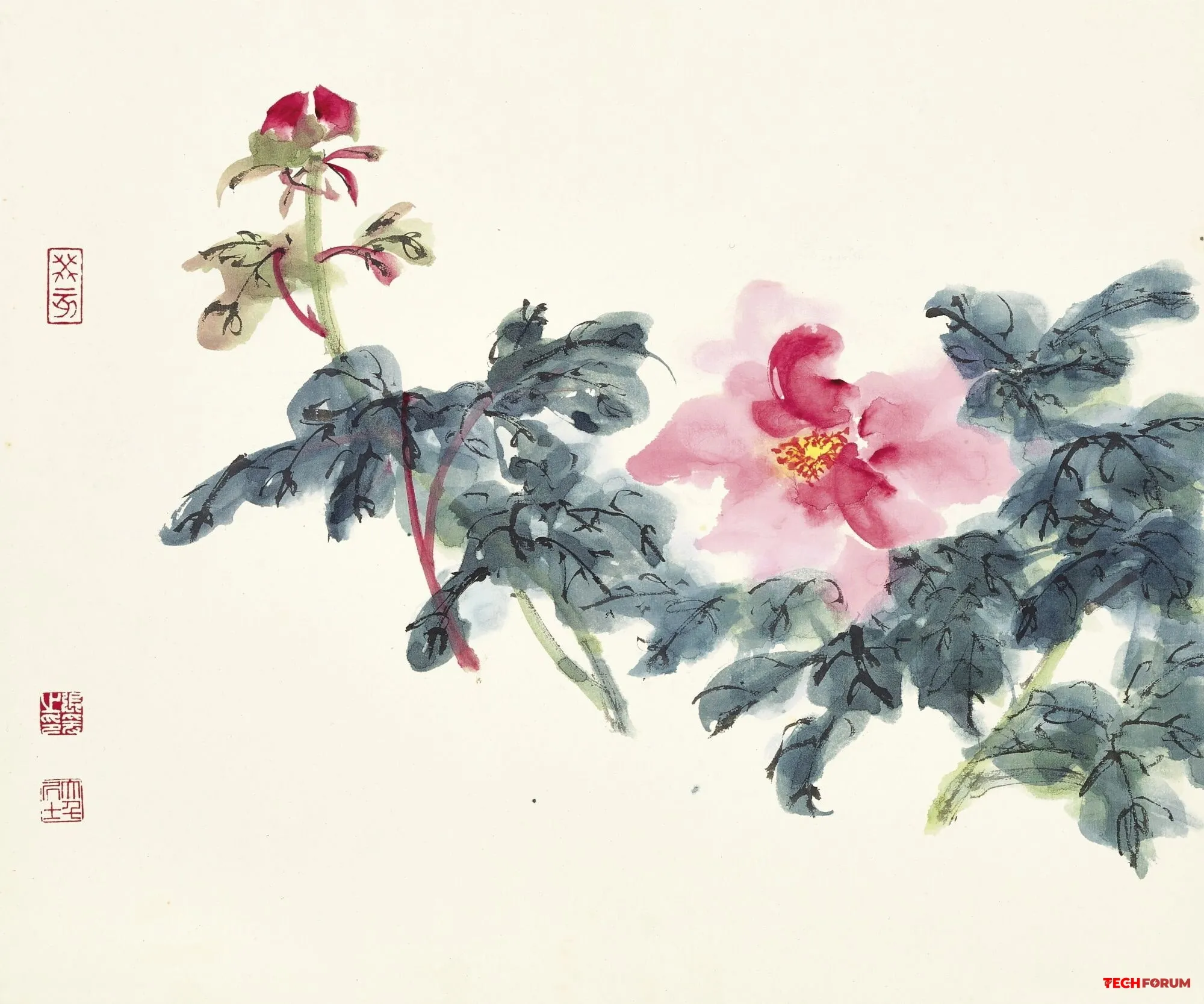 Zhang Daqian Çinli sanatçı (1899-1983) - Görsel 1