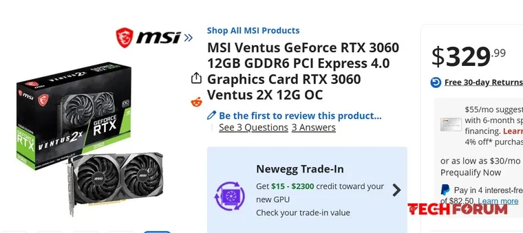 Videocardz - Kullanıcılar "yeniden dirilen" RTX 3060 12GB'ı görmezden gelmeli ve bunun yerine daha yeni RTX 5060'ı tercih etmelidir - Görsel 2