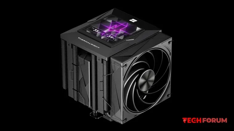 Thermalright, ekranlı ve altı ısı borulu çift kuleli Royal Pretor 130 Vision soğutucusunu piyasaya sürer. - Görsel 1