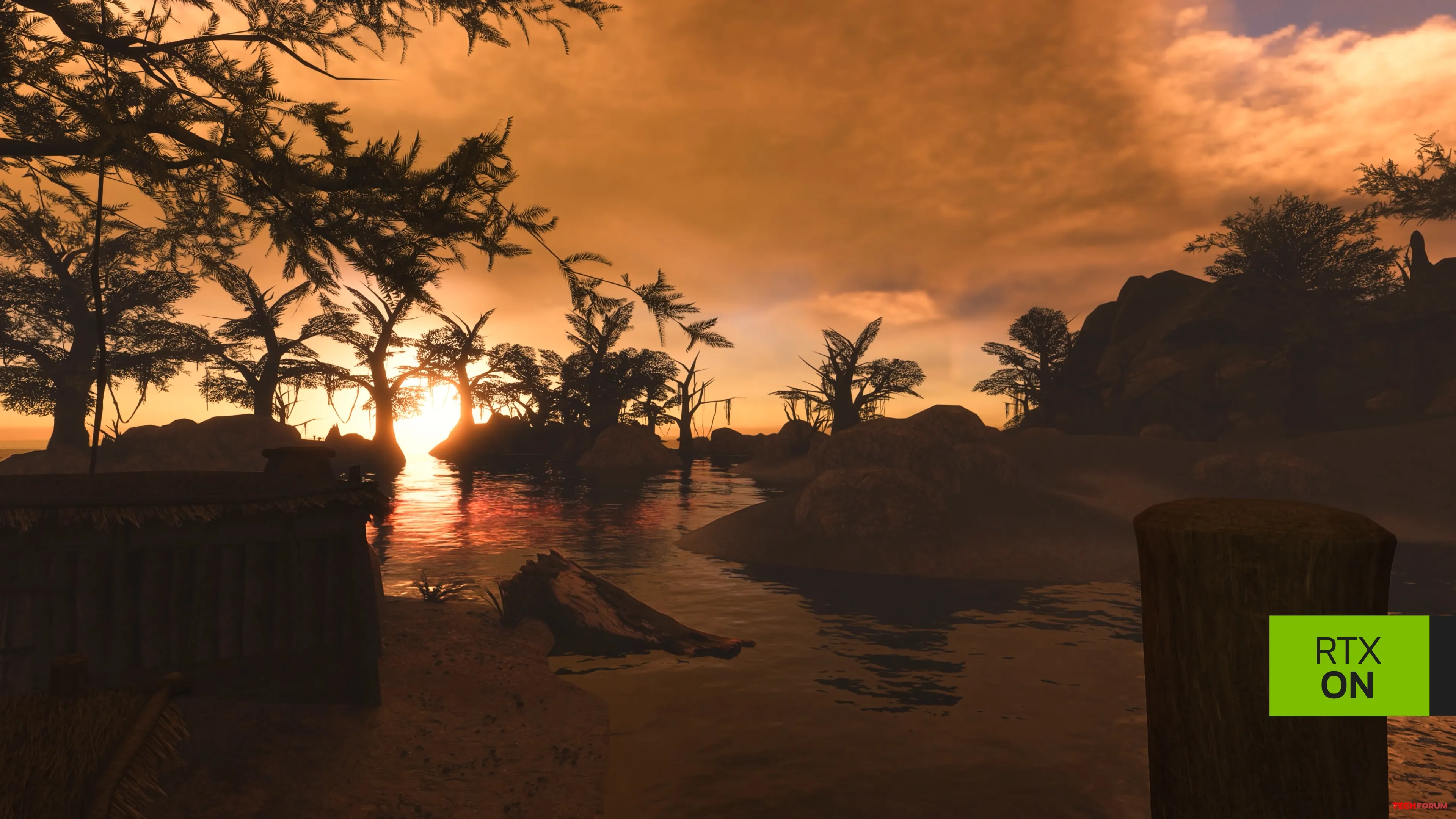 Morrowind RPG oyununun NVIDIA RTX uyumlu yeni grafiklerle nasıl görüneceğini gösterdi. - Görsel 2