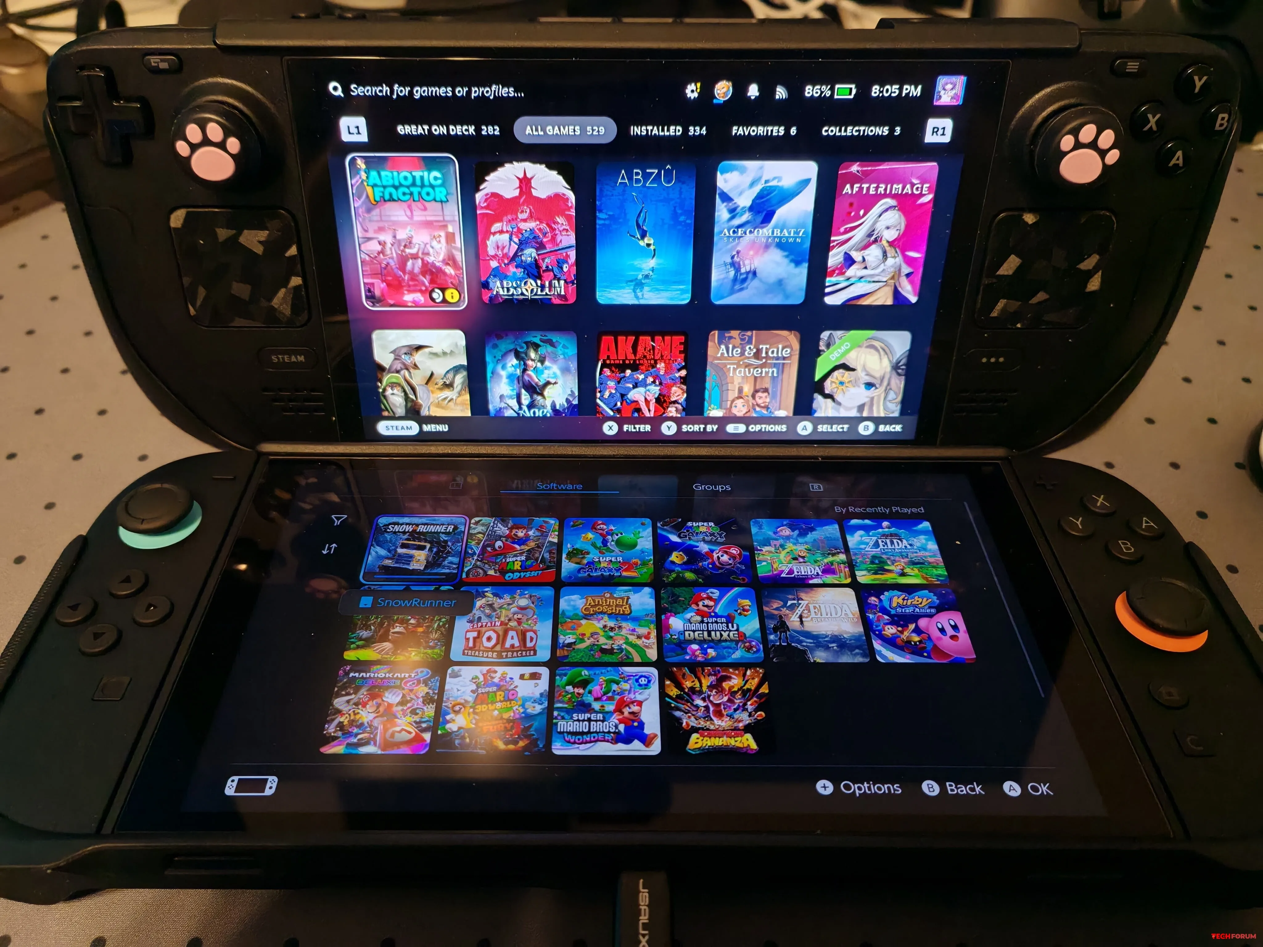 Pek çok kişi Switch 2 mi yoksa Steam Deck mi daha iyi diye tartışıyor