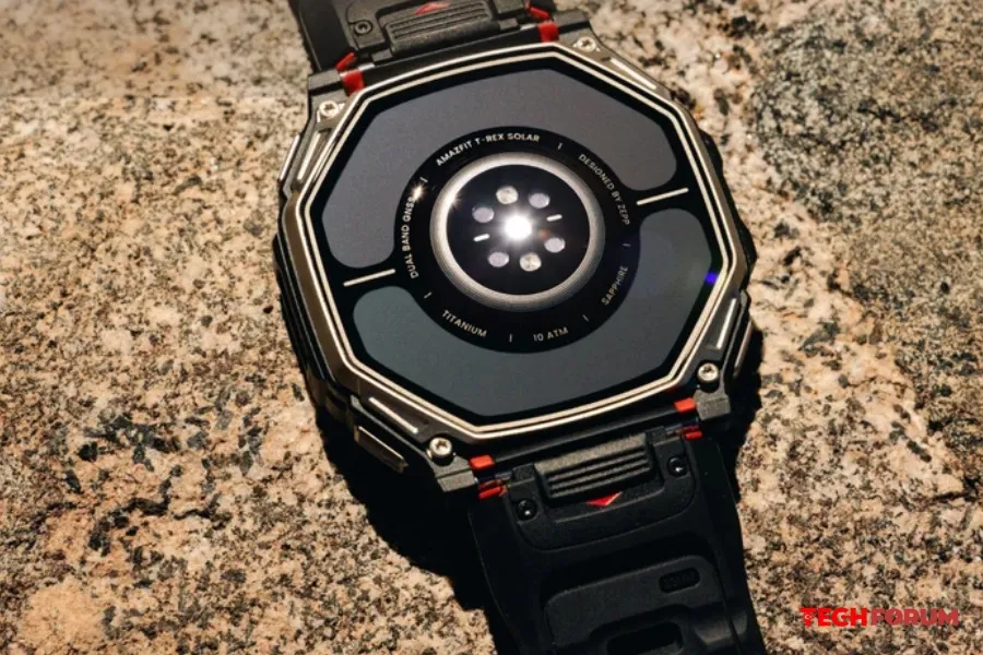 Amazfit iki güneş paneliyle donatılmış akıllı saat olan T-Rex Dual Solar piyasaya sürdü. - Görsel 3