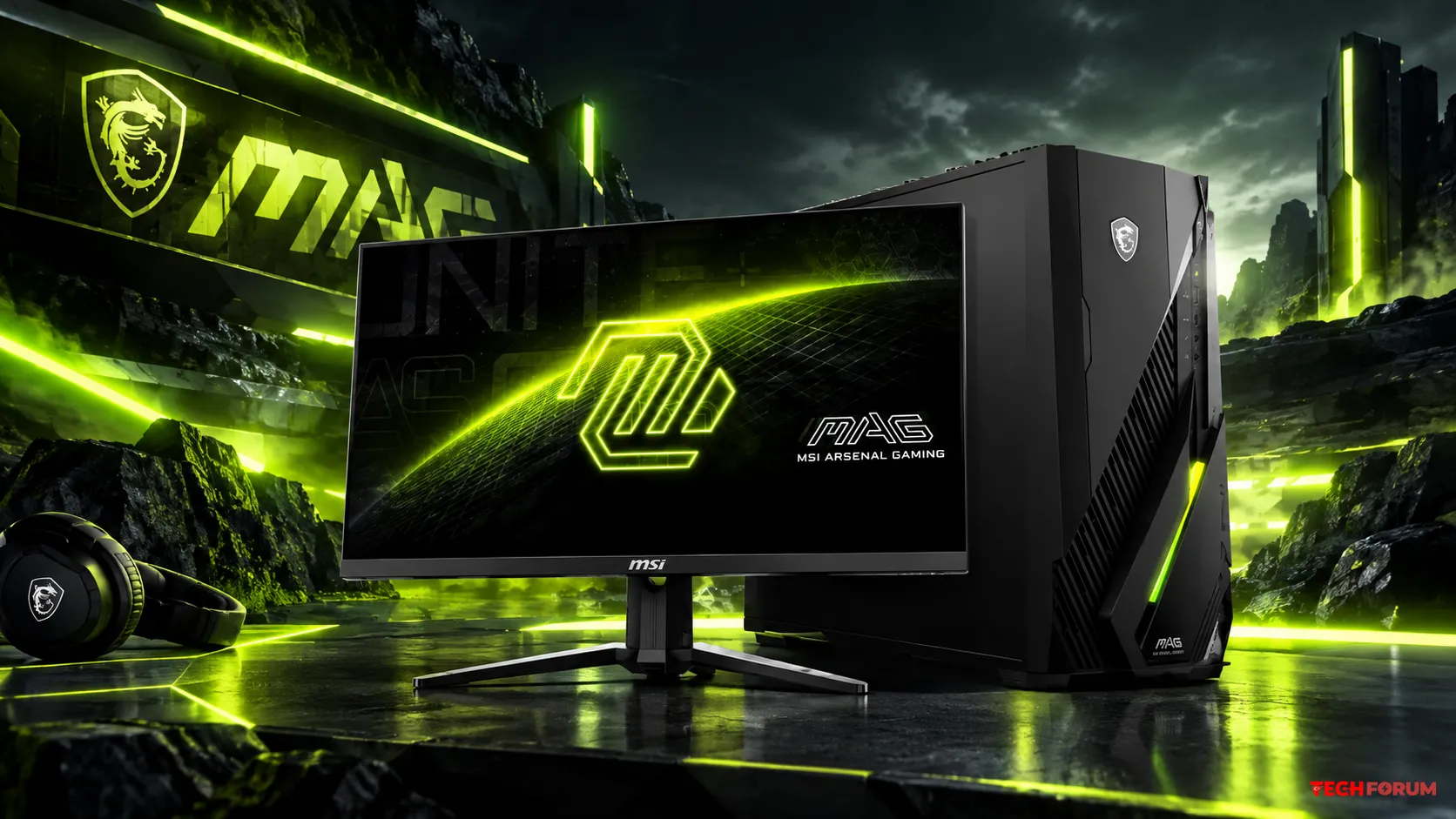 MSI, 480 Hz'e kadar yenileme hızı 31,5 inçlik çift modlu oyun monitörü MAG 322URD16