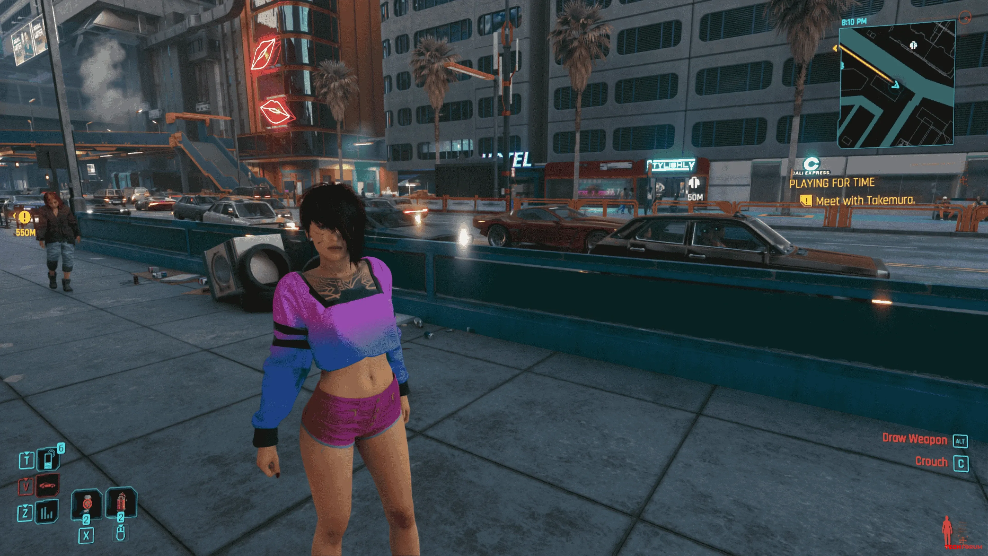 Cyberpunk 2077 Immersive Third Person - Best Of Both Worlds Oyun Modu - Görsel 1