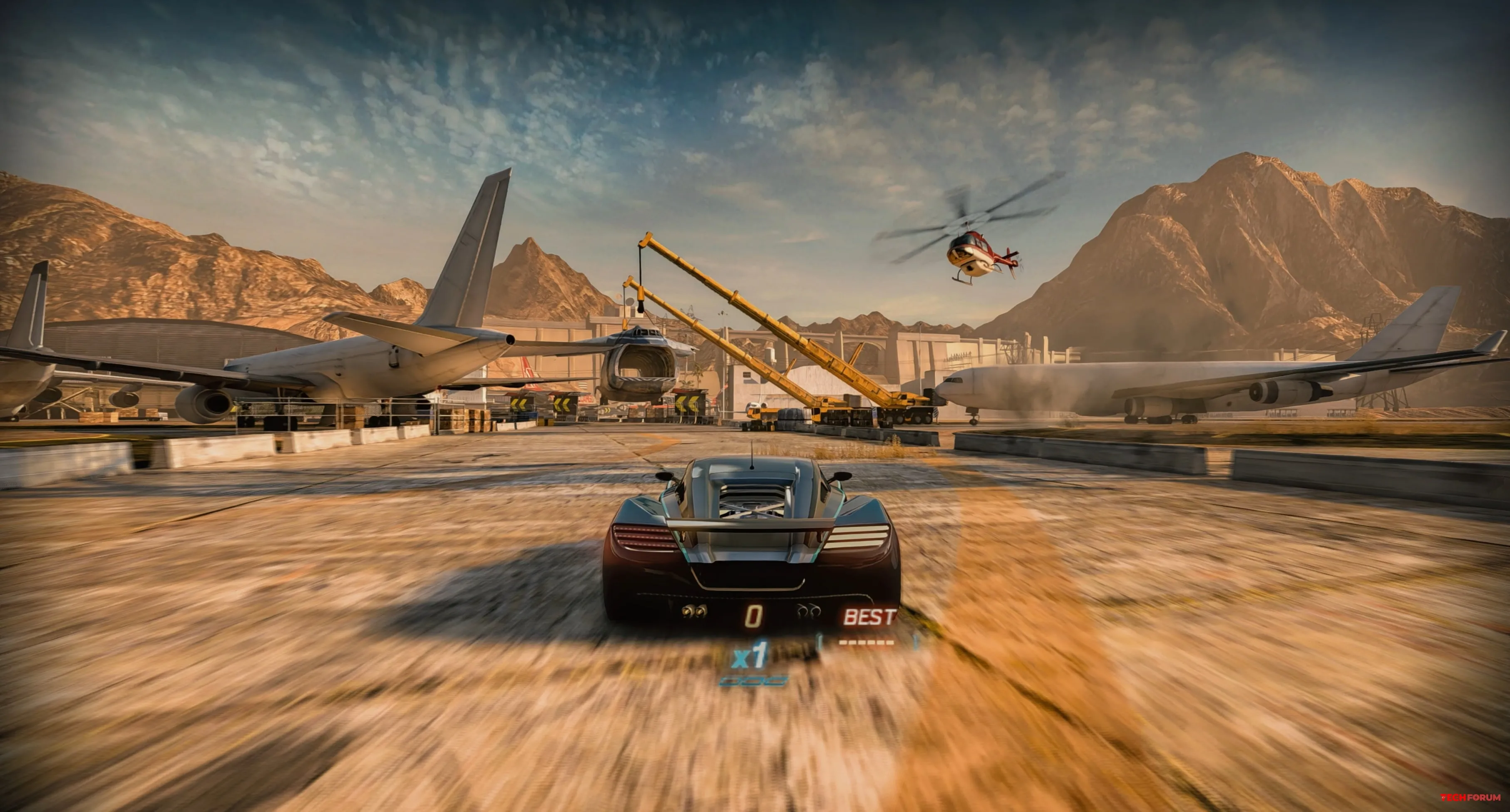 Split Second, Race Driver: GRID NFS Shift ve ProStreet oyunlarına DLSS'yi getiriyoruz ve sonuçlar etkileyici. - Görsel 4