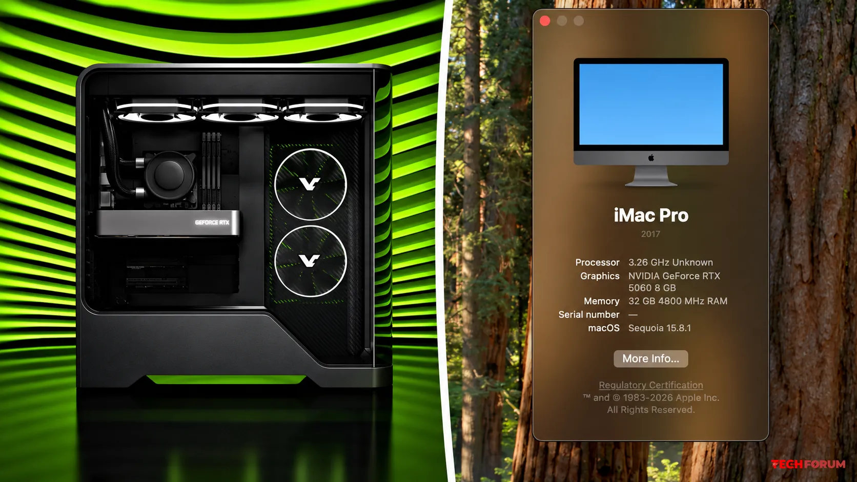 GeForce RTX 5060, donanım hızlandırmasıyla macOS'ta kullanıma sunuldu